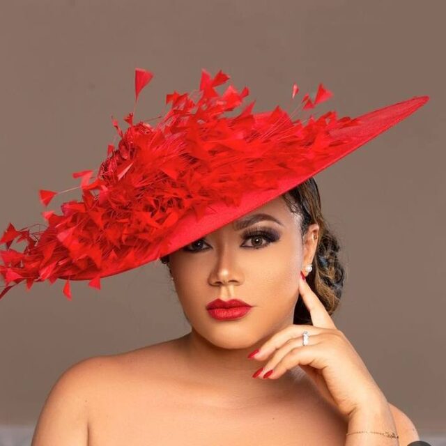 Handmade Designer Pleated Hats | Red