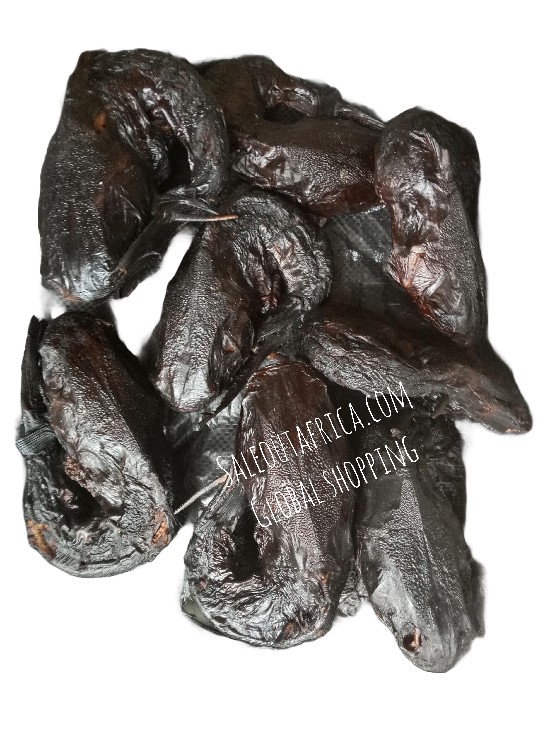 Premium Smoked (Natural River) Inagha Catfish Spiced & Dried (Pack of 10) - M/L sized
