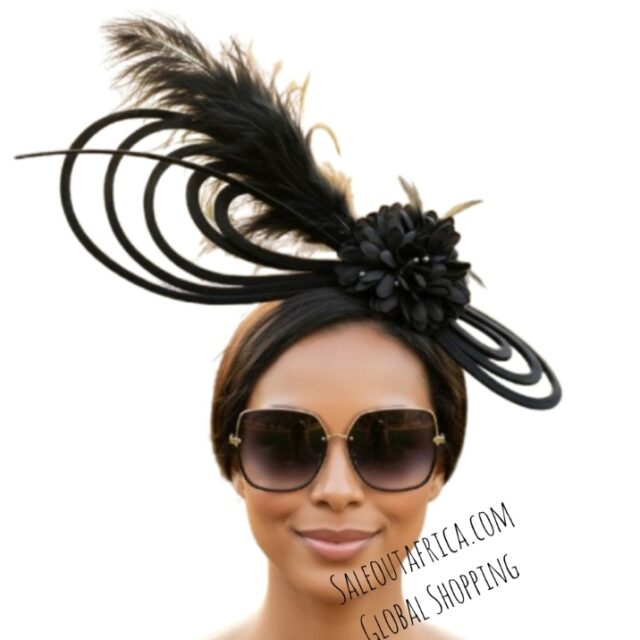 Handmade Designer Women's Luxurious Fascinators | Black Loom