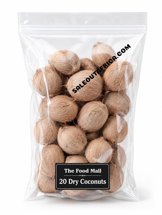 Order Dry Coconuts | Pack of 20 | Nigeria Only